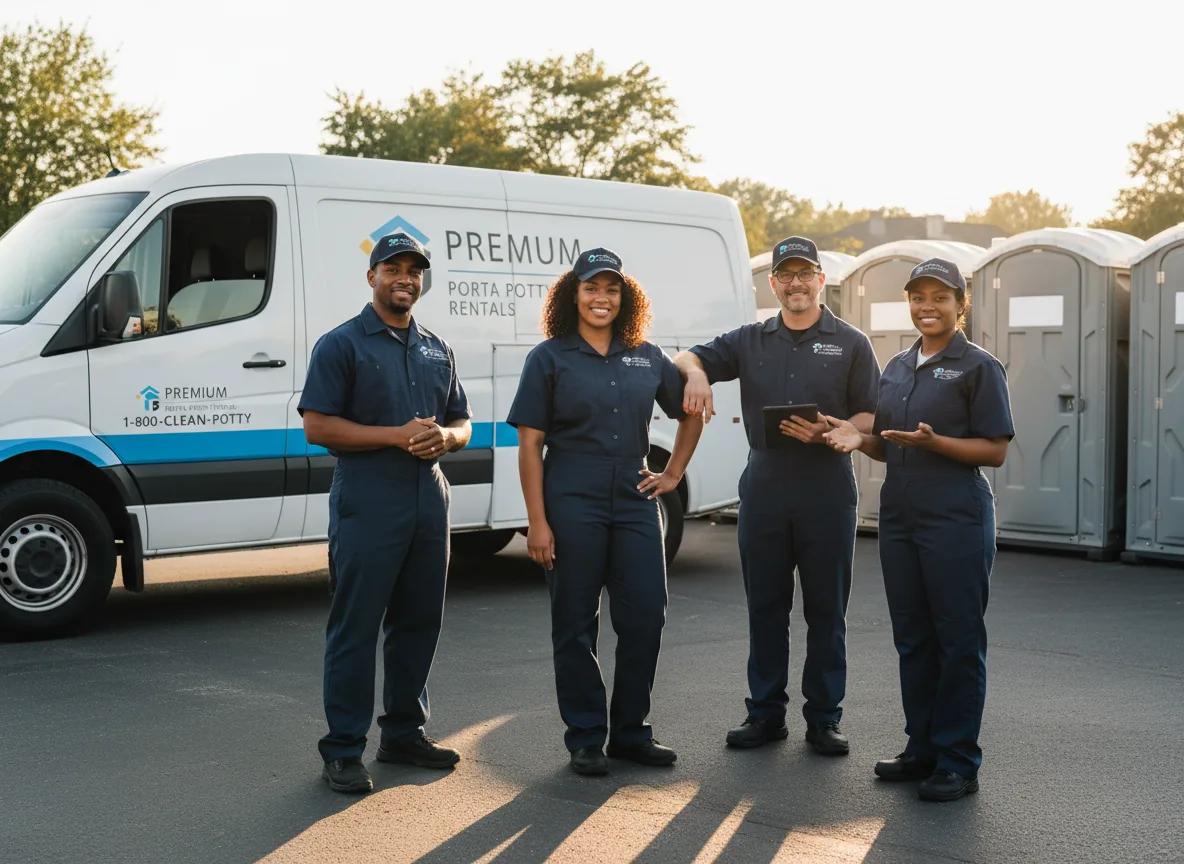 VIP Portable Toilets company in Frederic, MI